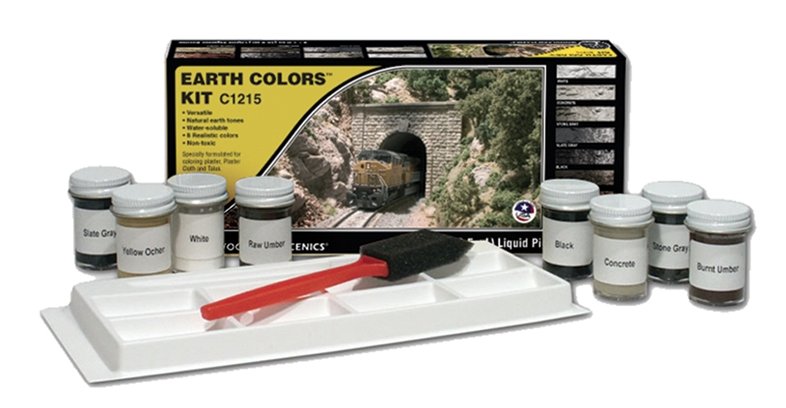 C1215 Woodland Scenics Earth Colour Kit